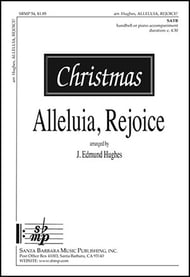 Alleluia Rejoice SATB choral sheet music cover Thumbnail